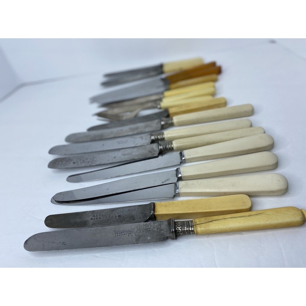 Vtg. Assortment, Knives & Fork Flatware LOT